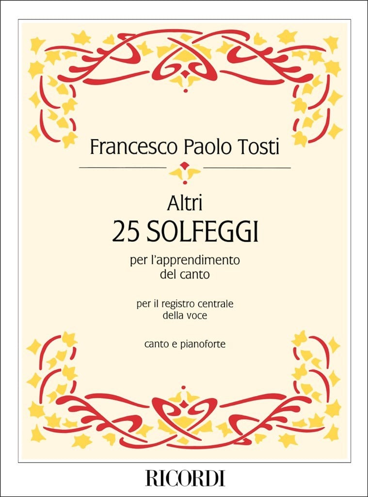 Altri 25 Solfeggi Per L'Apprendimento Del Canto